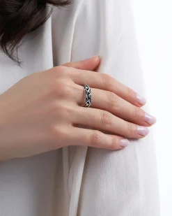 Anneau - Silver Tribal