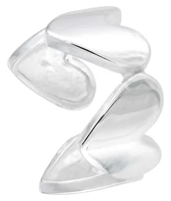 Anneau pour oreille - Silver Hearts