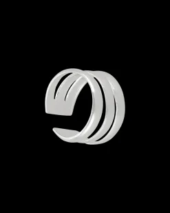 Anneau pour oreille - Silver Stripes