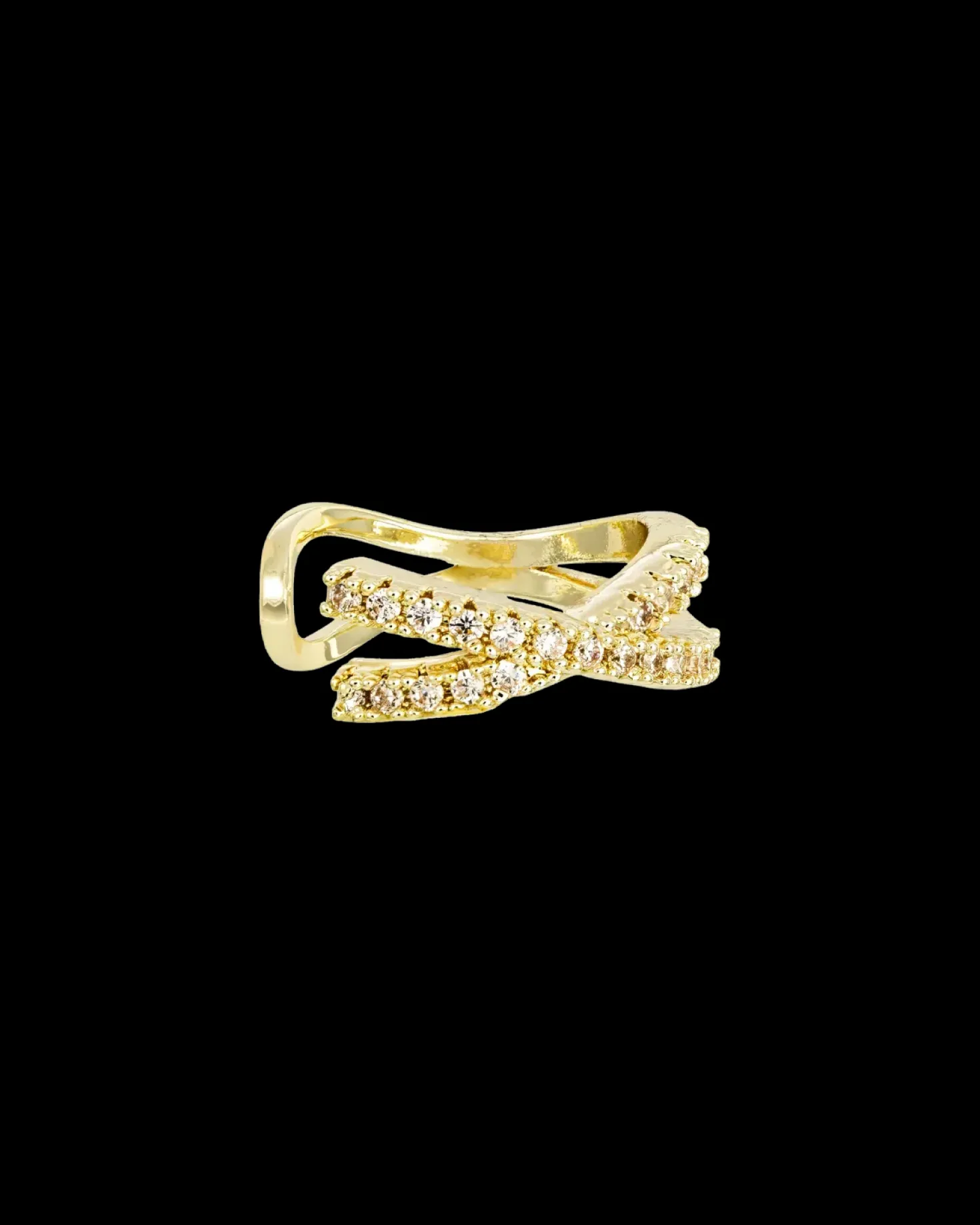 Anneau pour oreille - Simple Zirconia
