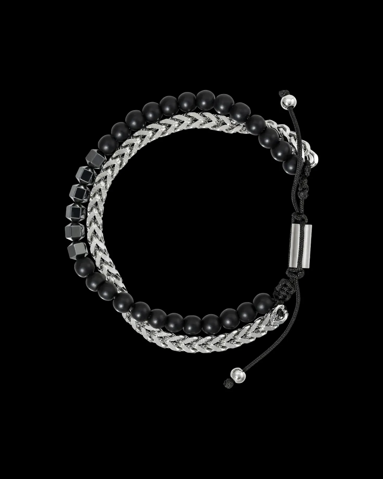 Bacelet pour homme - Black Haematite