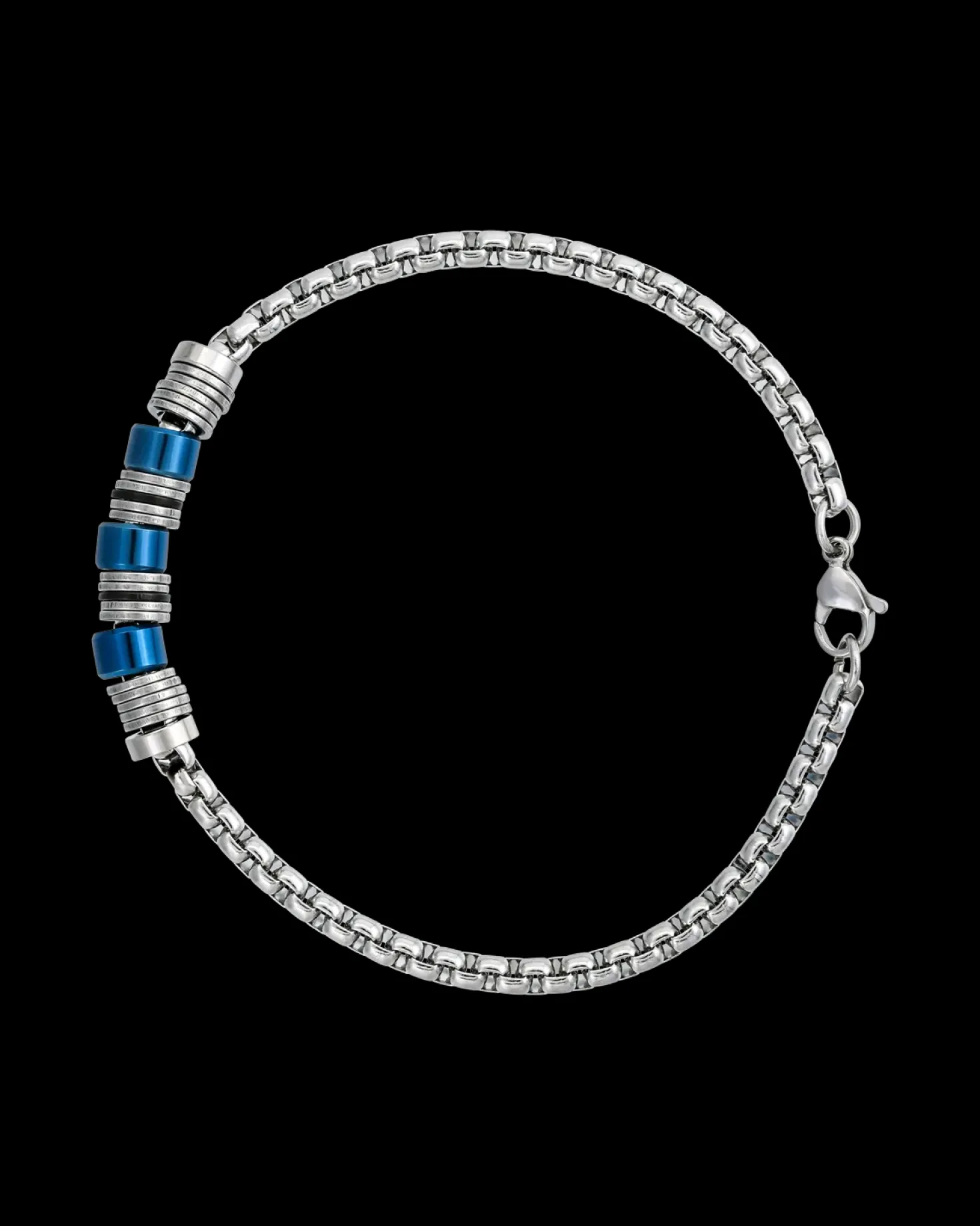 Bacelet pour homme - Shiny Silver