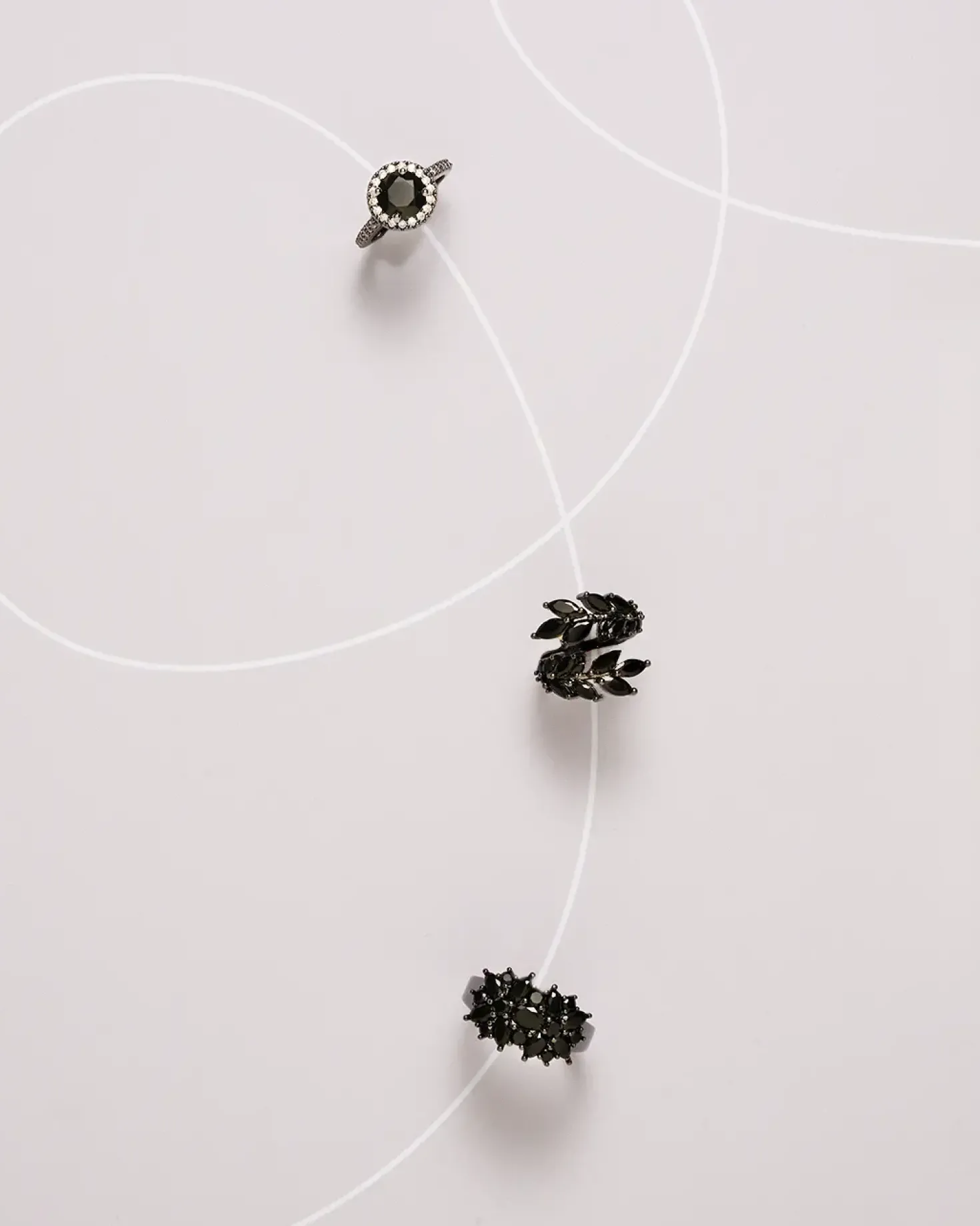 Bague - Black Blossom