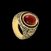 Bague - Burgundy Oval