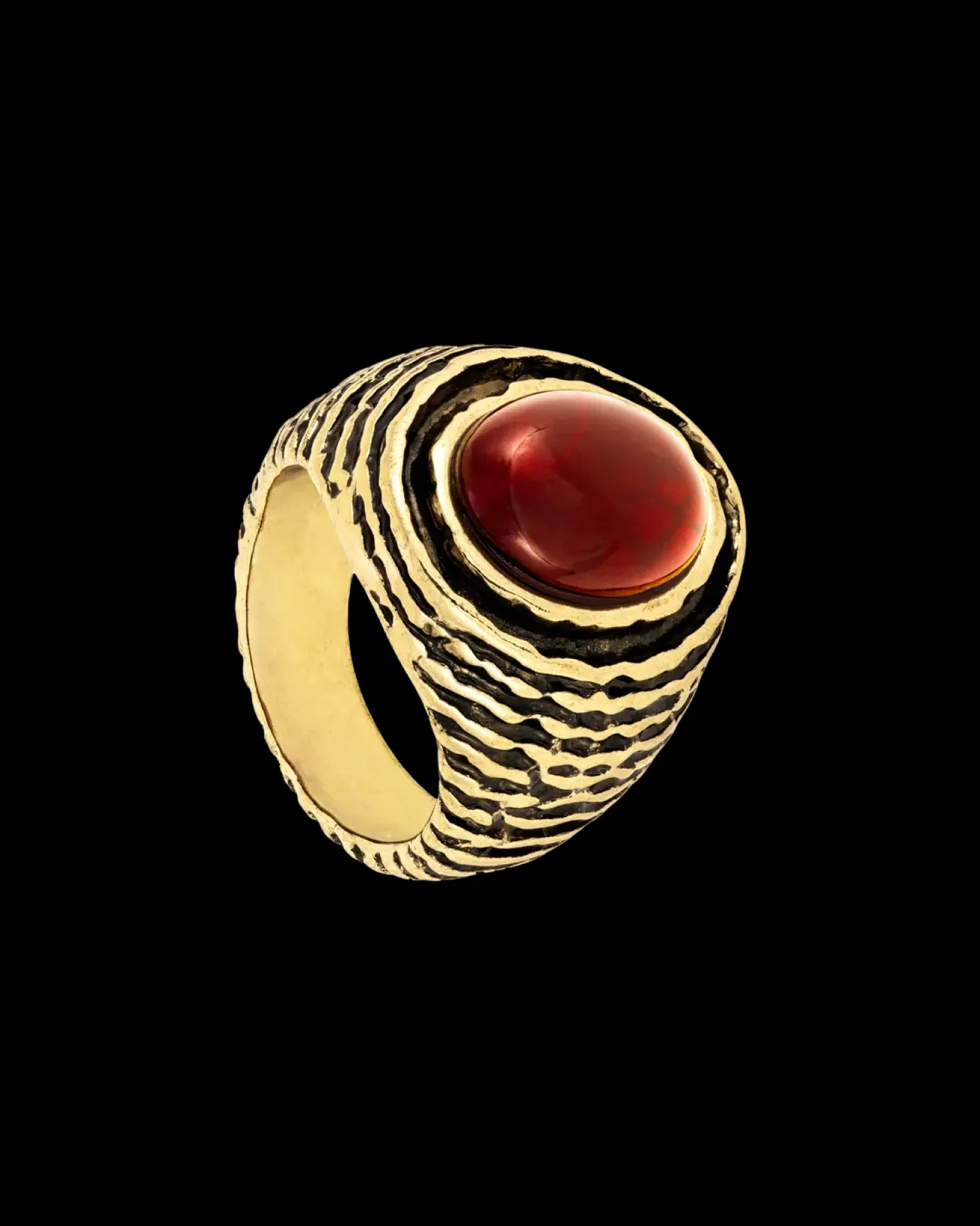 Bague - Burgundy Oval