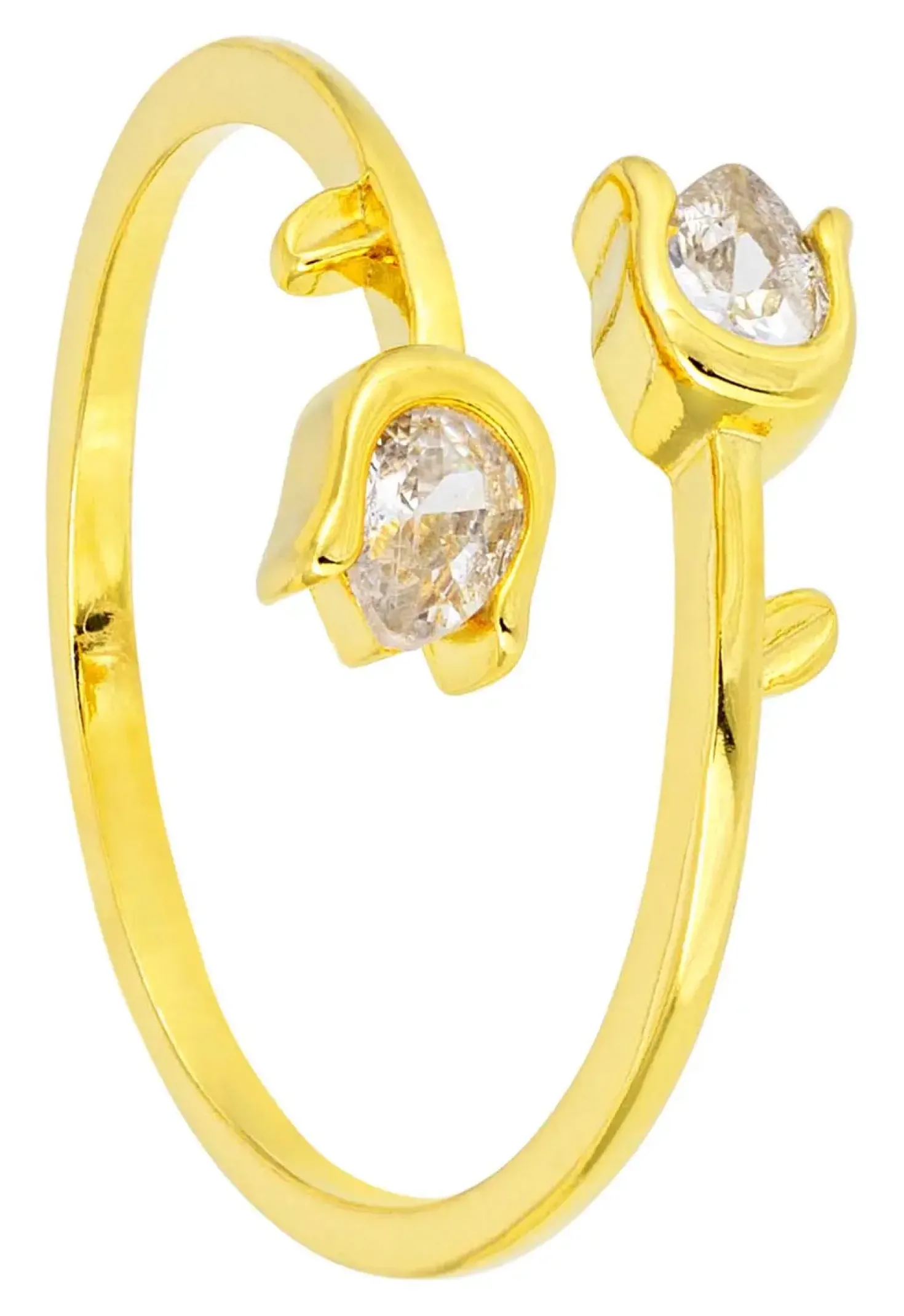 Bague - Duo Tulip