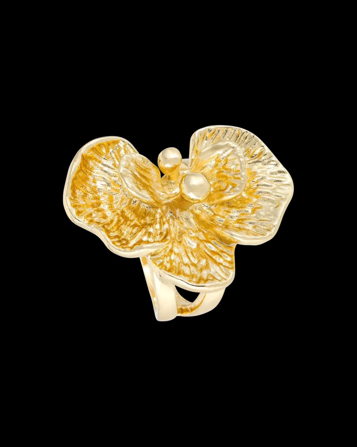 Bague - Golden Orchid