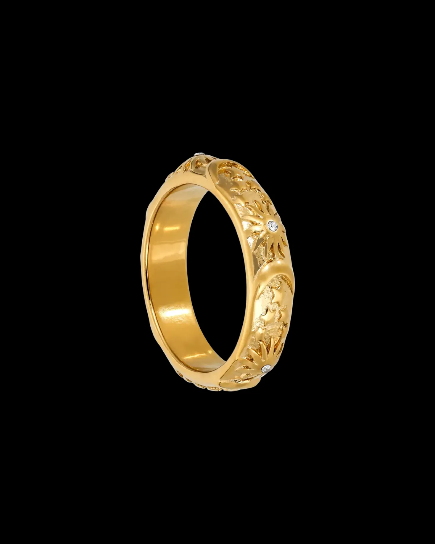 Bague - Midnight Gold