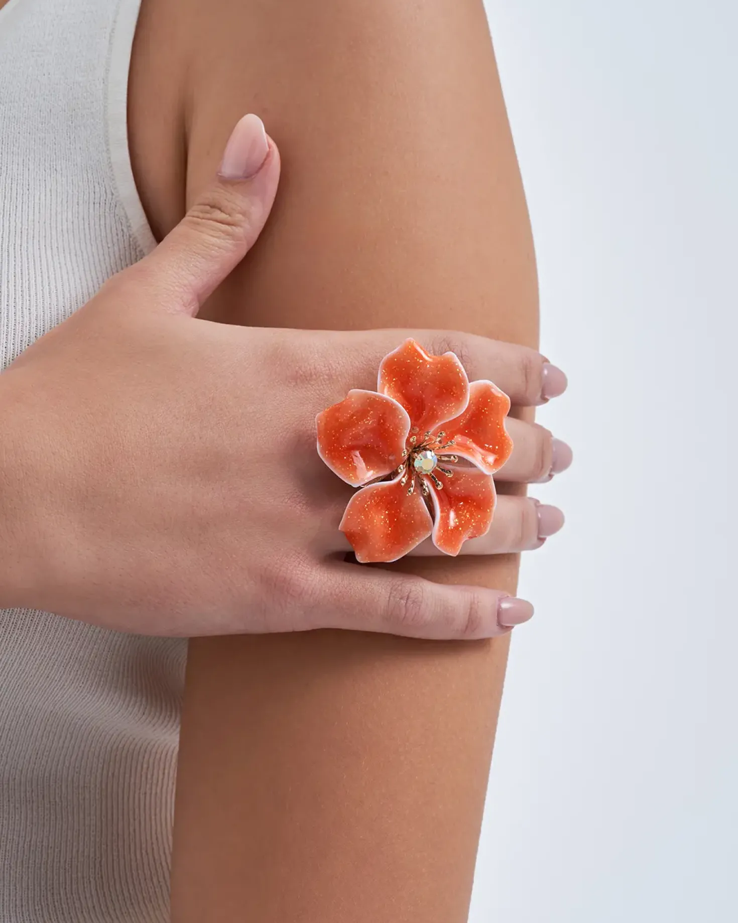 Bague - Orange Aloha