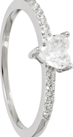 Bague - Silvery Heart