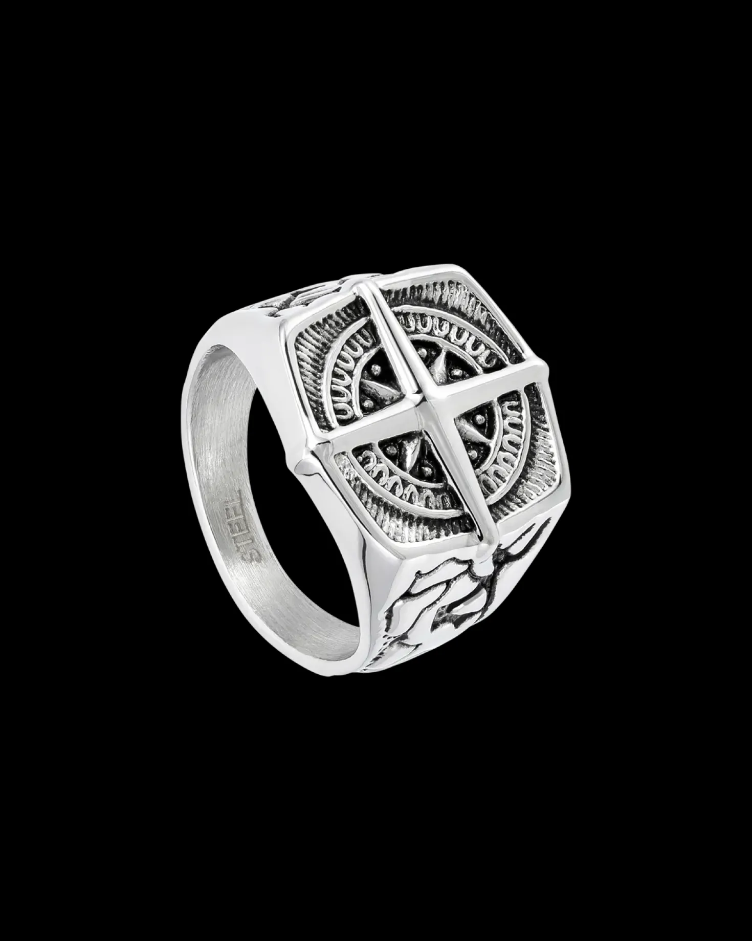 Bague - Steel Compass