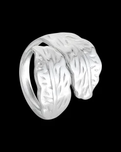 Bague - Steel Leaves