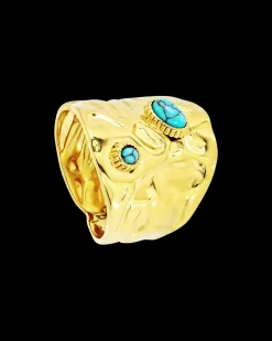 Bague - Steel Turquoise