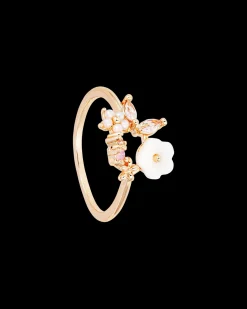 Bague - Zirconia Floral