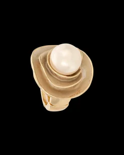 Bague avec perle - Pearly Blossom