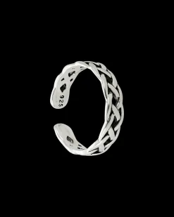 Bague d’orteil - Braided Silver