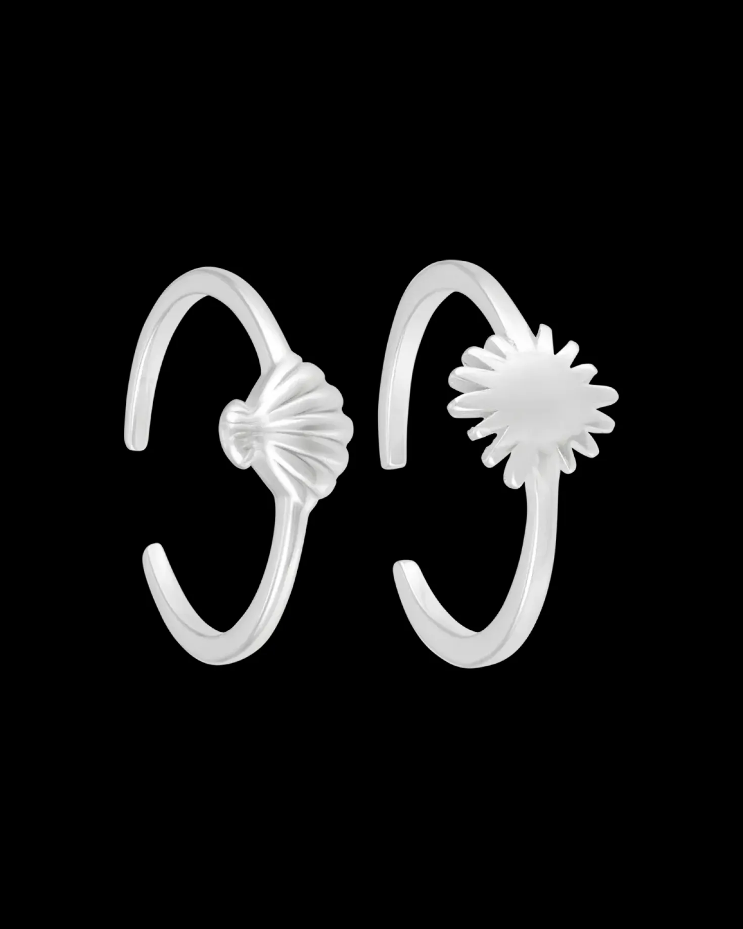Bague d'orteil - Silver Shell