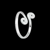 Bague d'orteil - Silver Swirl