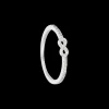 Bague en argent massif - Infinity Rush