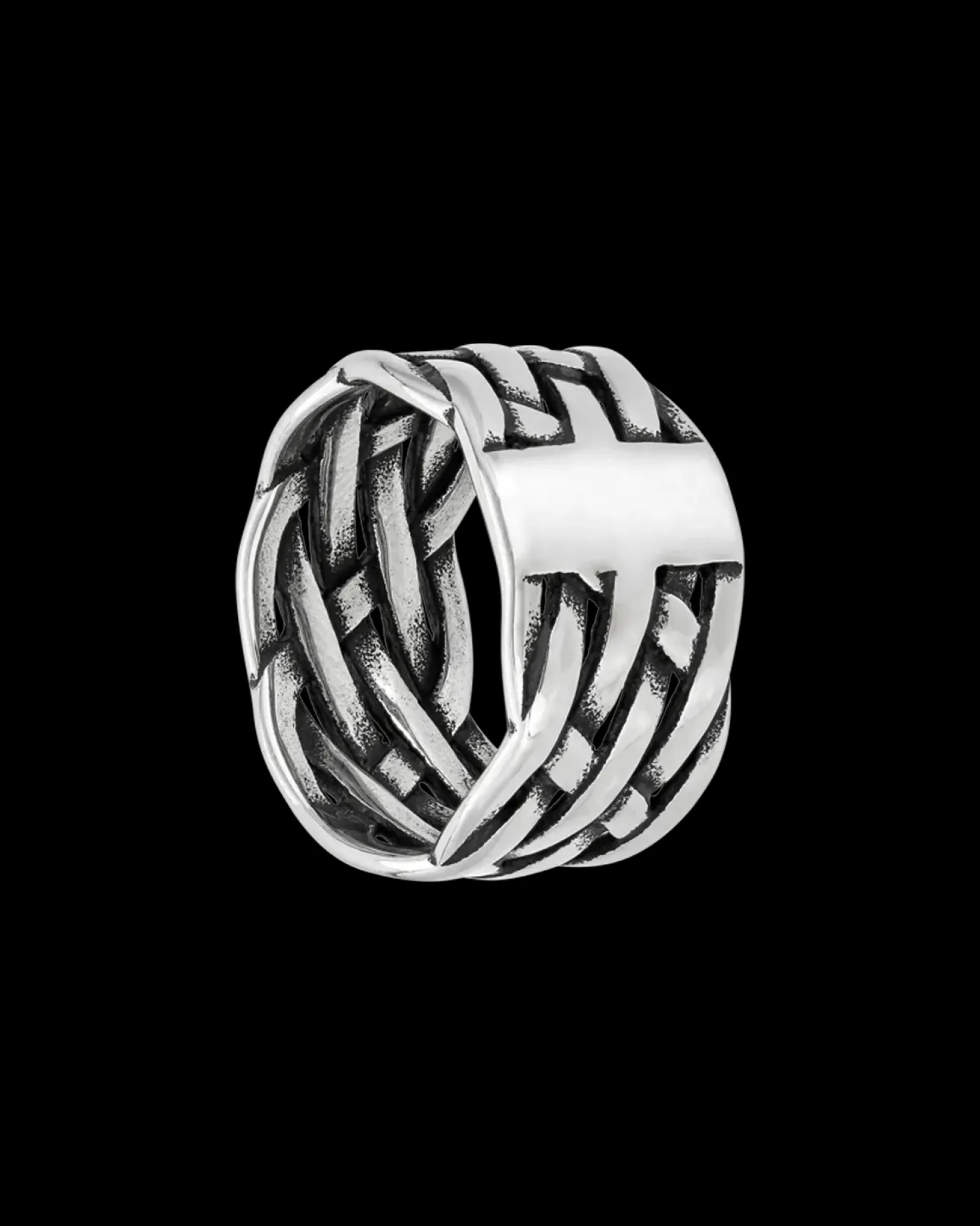 Bague pour homme - Antique Weave
