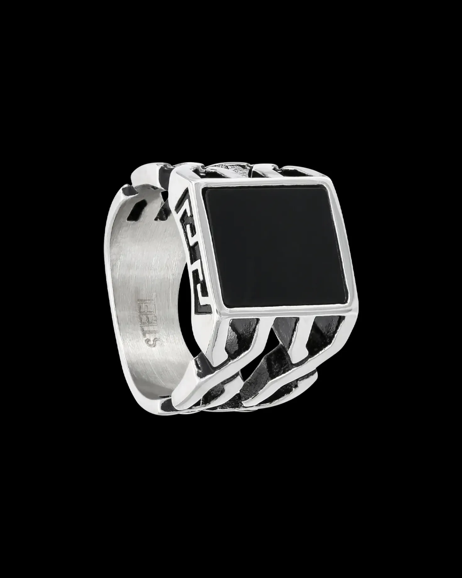 Bague pour homme - Black Square