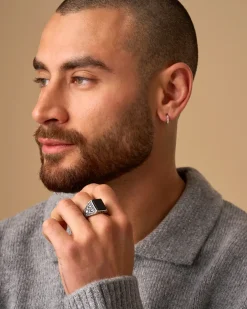 Bague pour homme - Black Shine