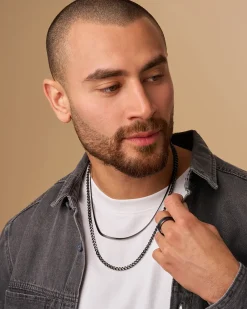 Bague pour homme - Blue Line