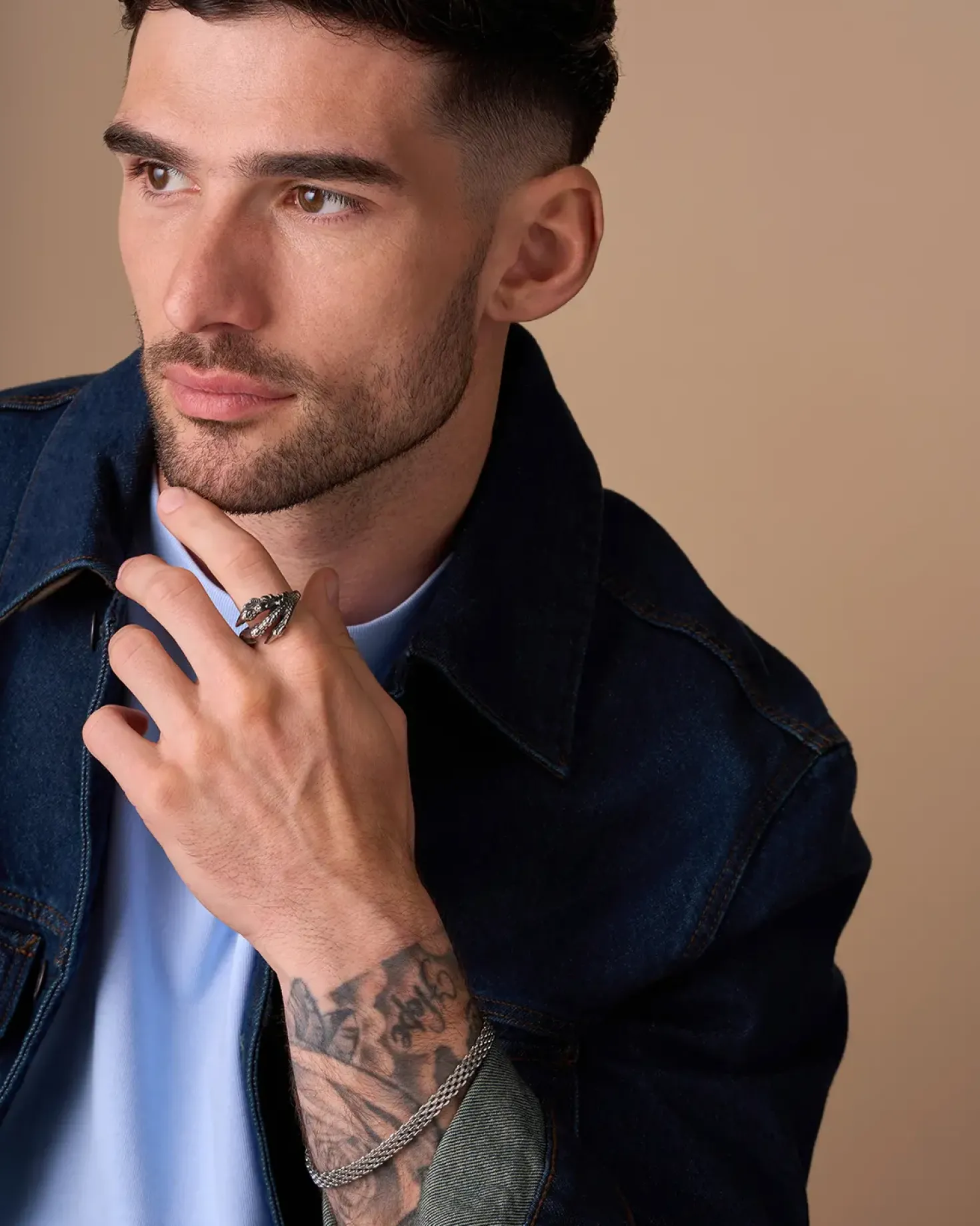 Bague pour homme - Steel Claw