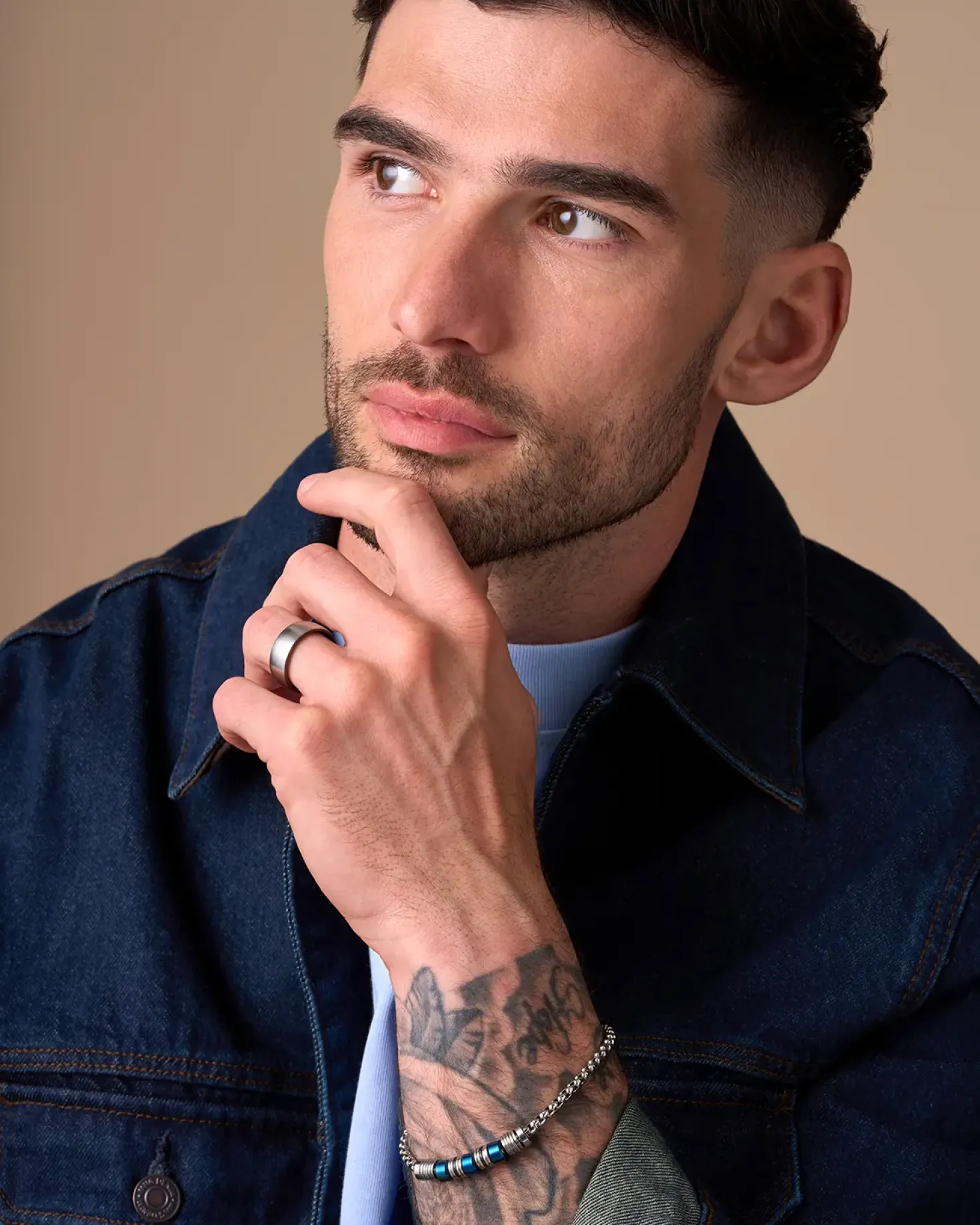 Bague pour homme - Steel Classic