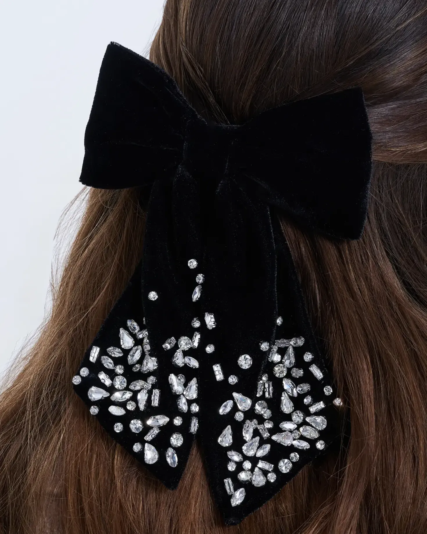 Barrette - Black Sparkle