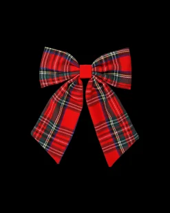 Barrette - Checkered Red