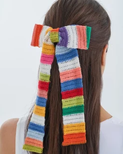 Barrette - Crochet Bow