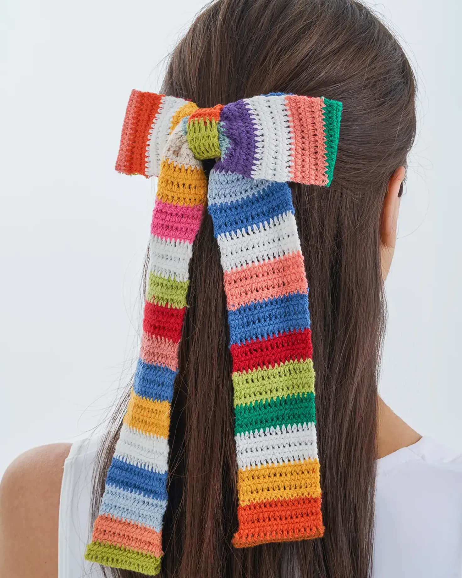 Barrette - Crochet Bow