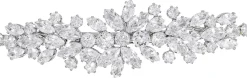 Barrette - Floral Zirconia