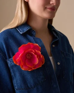 Barrette - Hot Flower