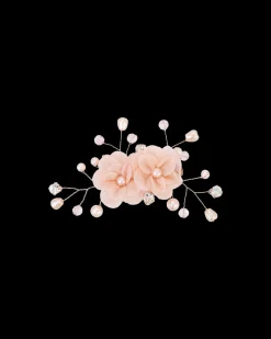 Barrette - Rosagold Flowers