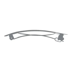 Barrette - Sparkly Black