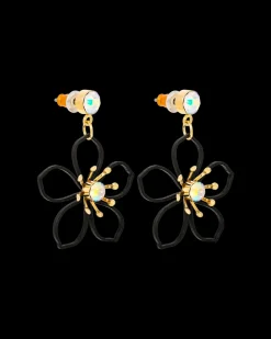 Boucles d'oreilles - Black Bloom