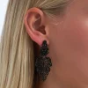 Boucles d'oreilles - Black Heart