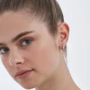 Boucles d'oreilles - Black Silver