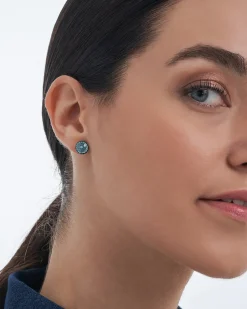 Boucles d'oreilles - Blue Ornament