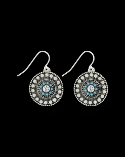 Boucles d'oreilles - Bluish Circle