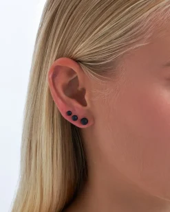 Boucles d'oreilles - Deep Black