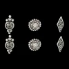 Boucles d'oreilles - Ethnic Silver