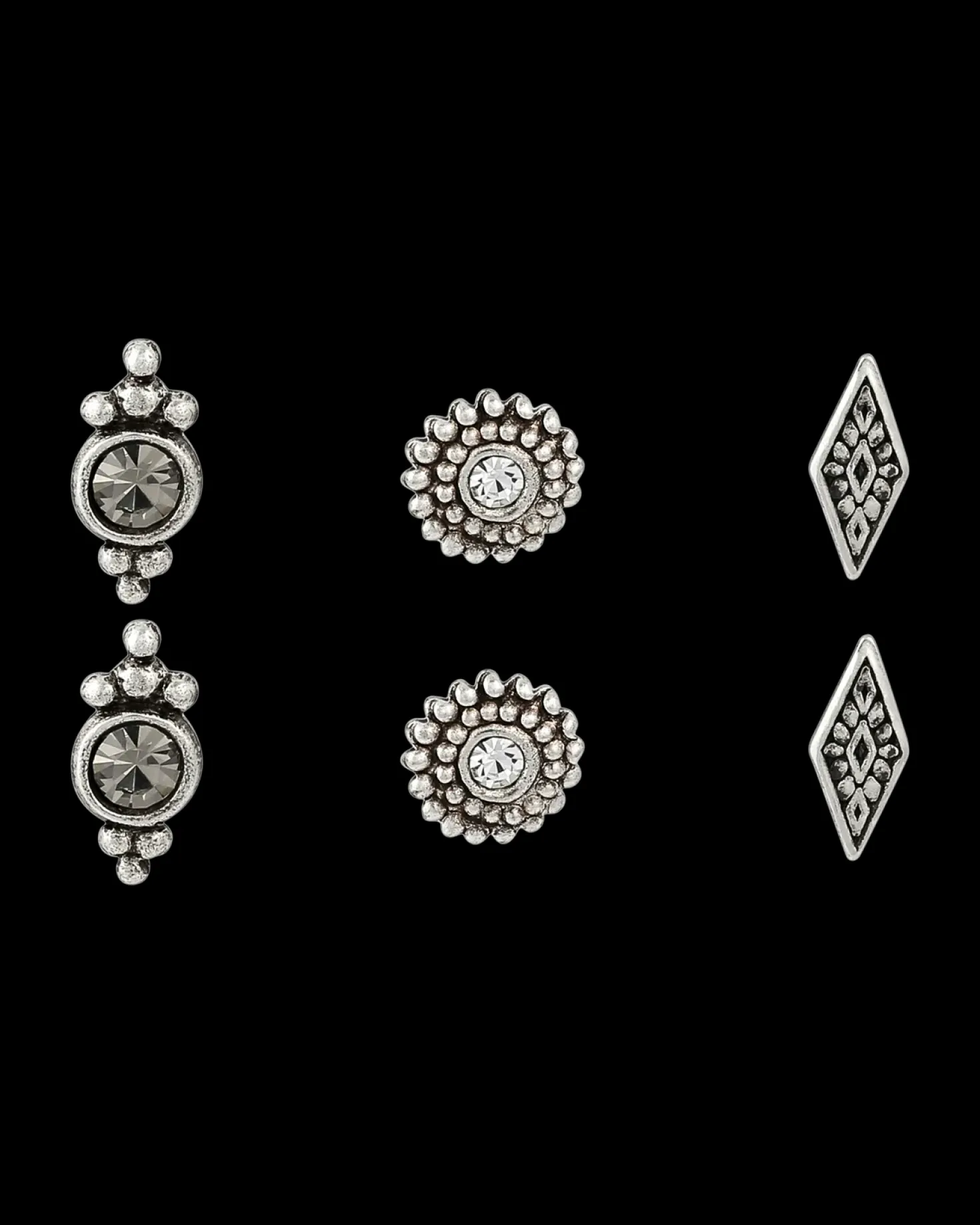 Boucles d'oreilles - Ethnic Silver