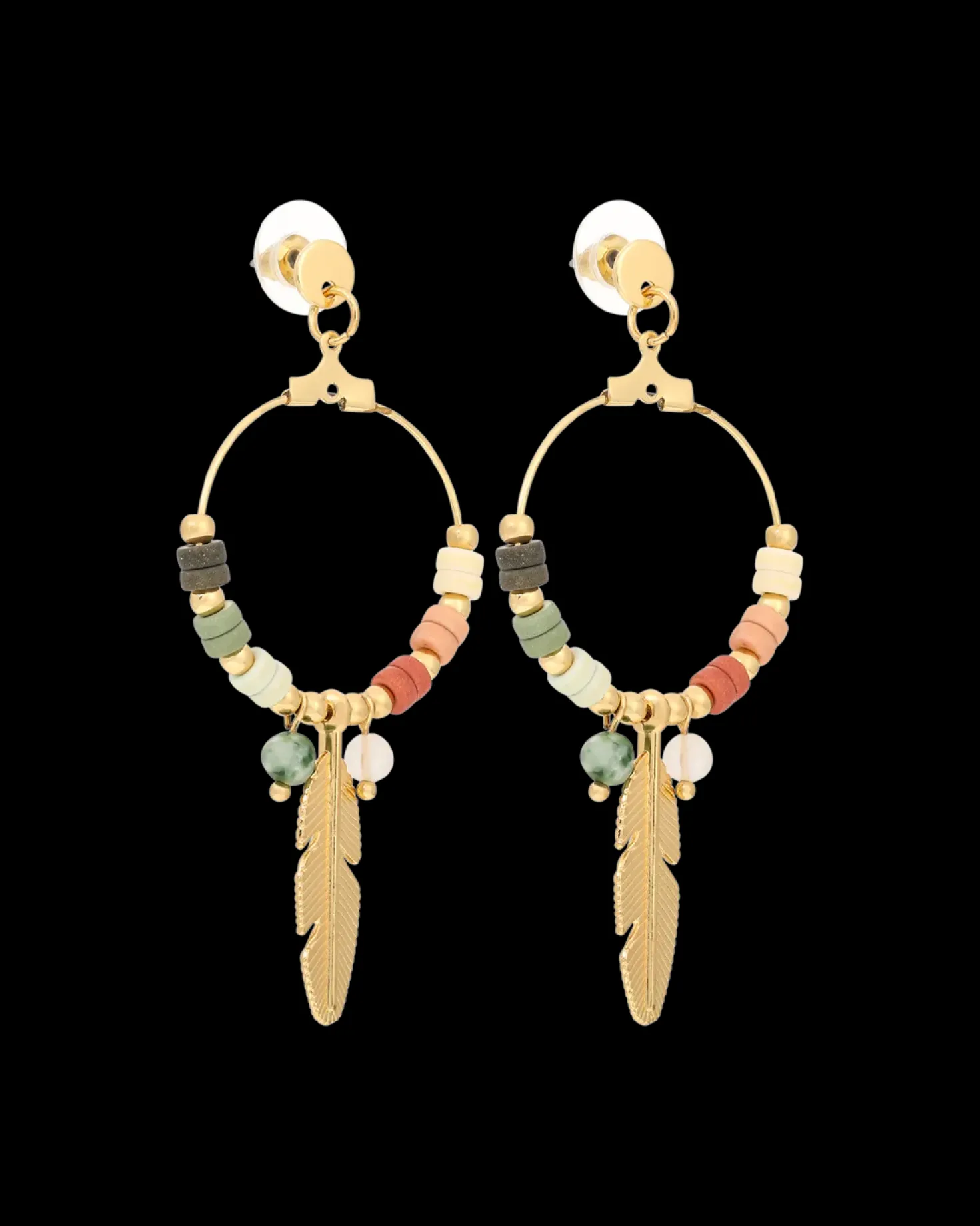 Boucles d’oreilles - Gem Feather