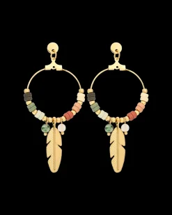 Boucles d’oreilles - Gem Feather