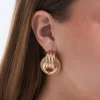 Boucles d'oreilles - Golden Mesh