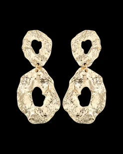 Boucles d'oreilles - Golden Fluid