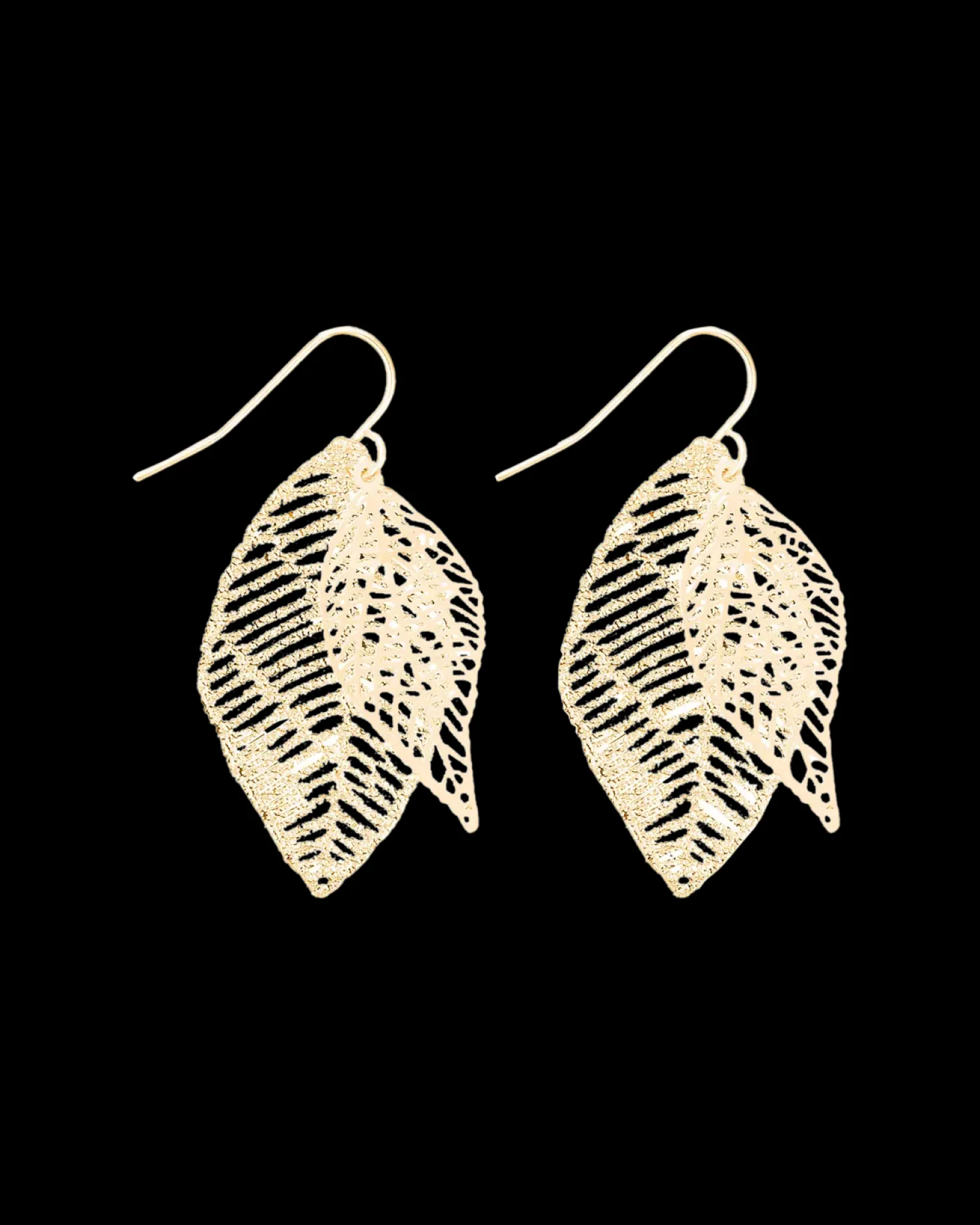 Boucles d’oreilles - Golden Leaves